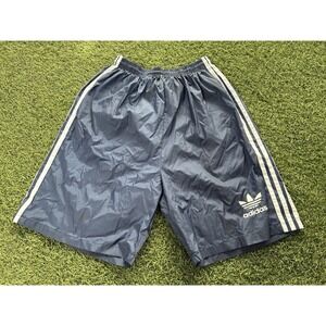 Vintage 90s Adidas Shorts 3 Stripe Down The Side Made In USA Mens‎ Size Medium